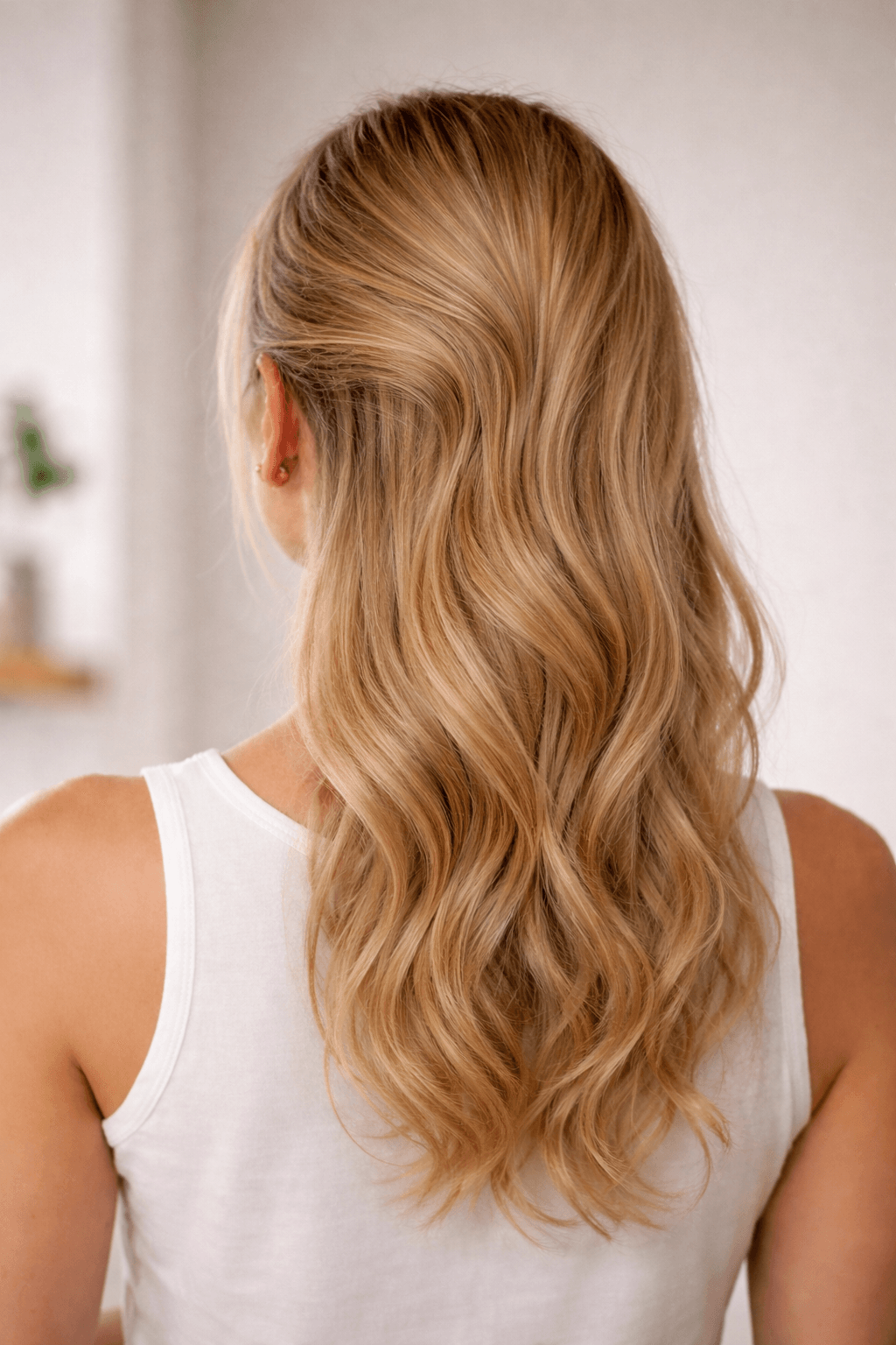 Soft waves hairstyle